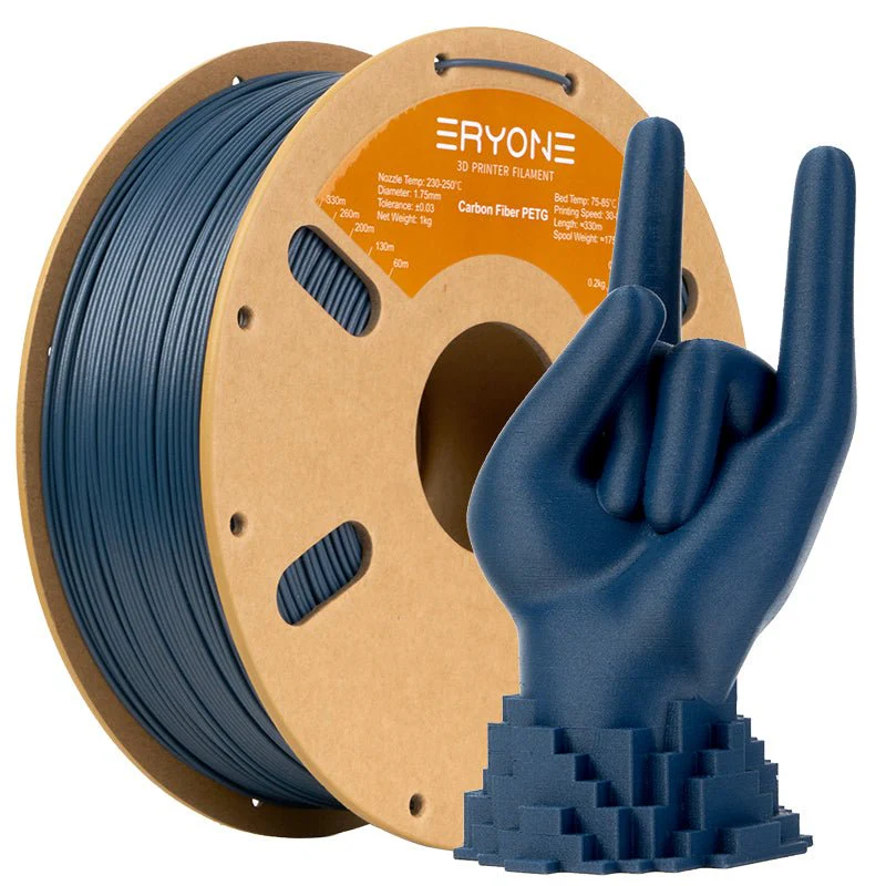 PETG Carbon Fiber Filament - 1.75mm±0.03mm (1kg) - Image 7