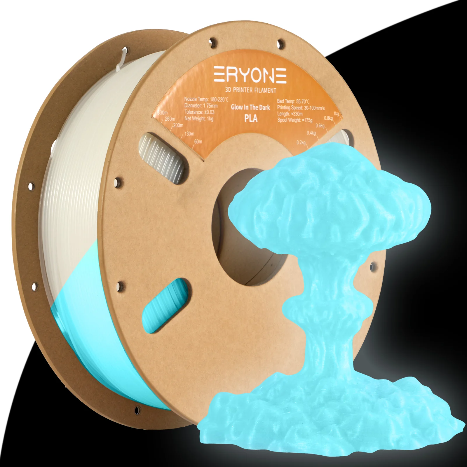 PLA Luminous Filament - 1.75mm±0.03mm (1kg) - Image 11