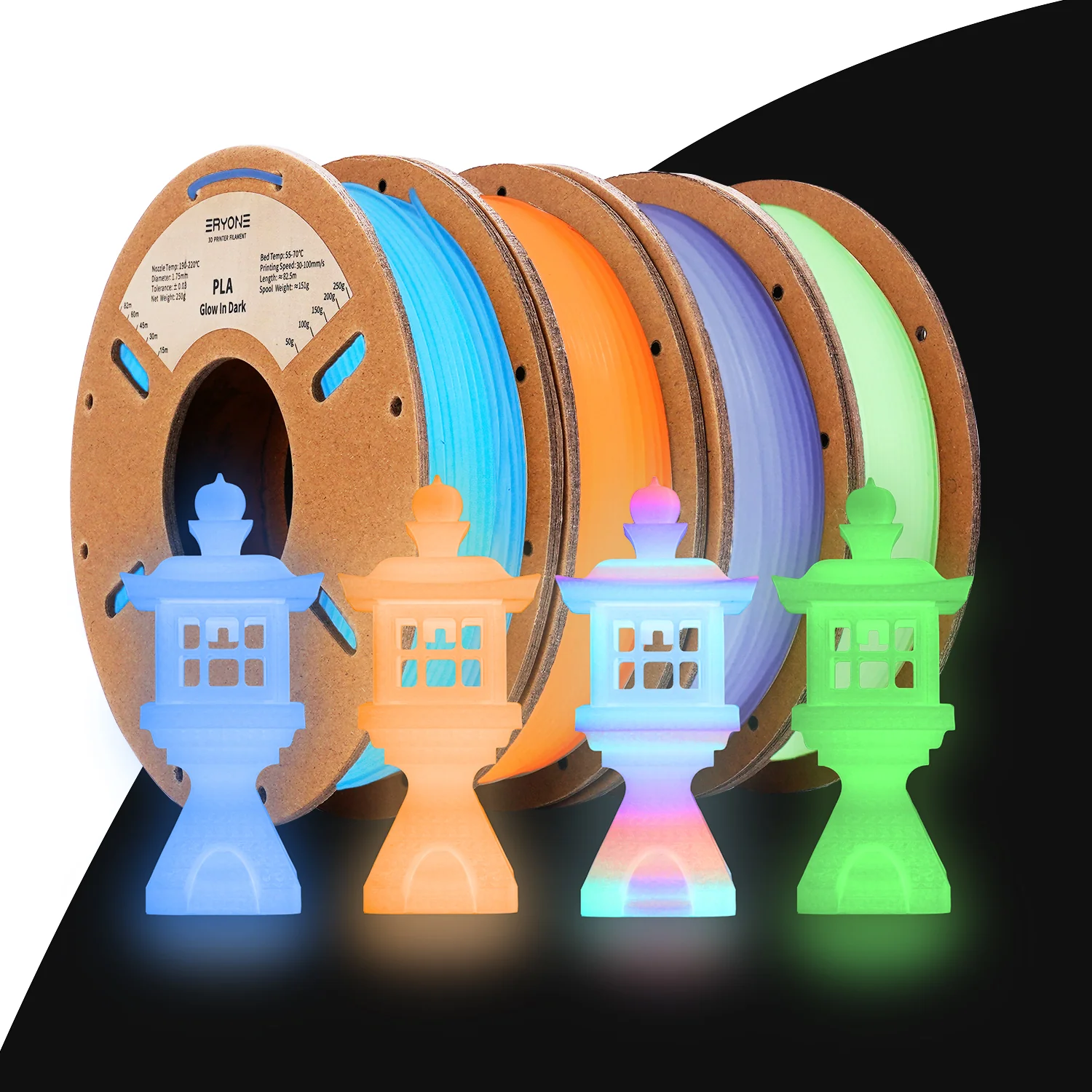 PLA Luminous Filament - 1.75mm±0.03mm (1kg) - Image 9