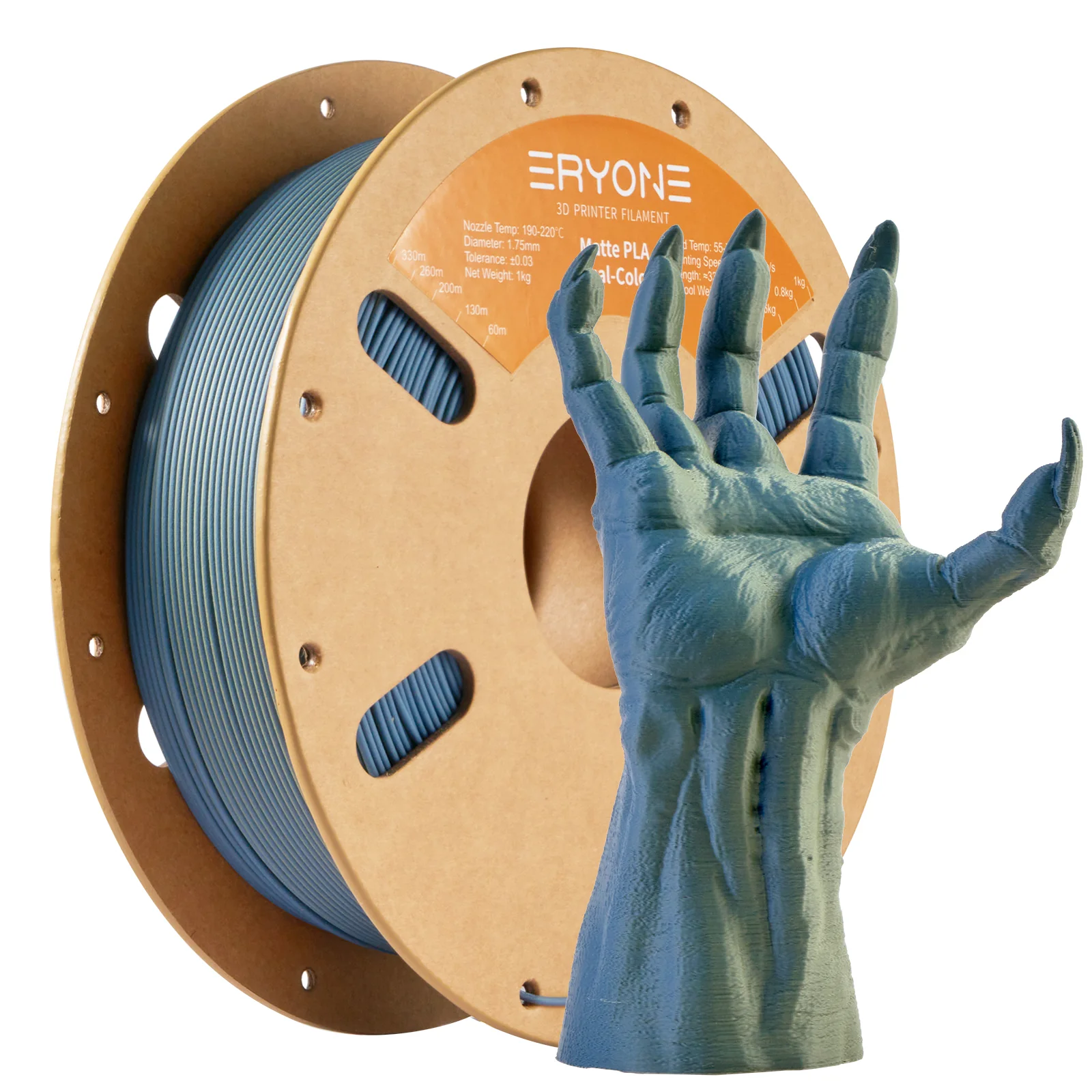 (Pre-Sale)PLA Matte Dual-Color Filament,1kg (MOQ:20 Rolls,Mixable) - Image 12