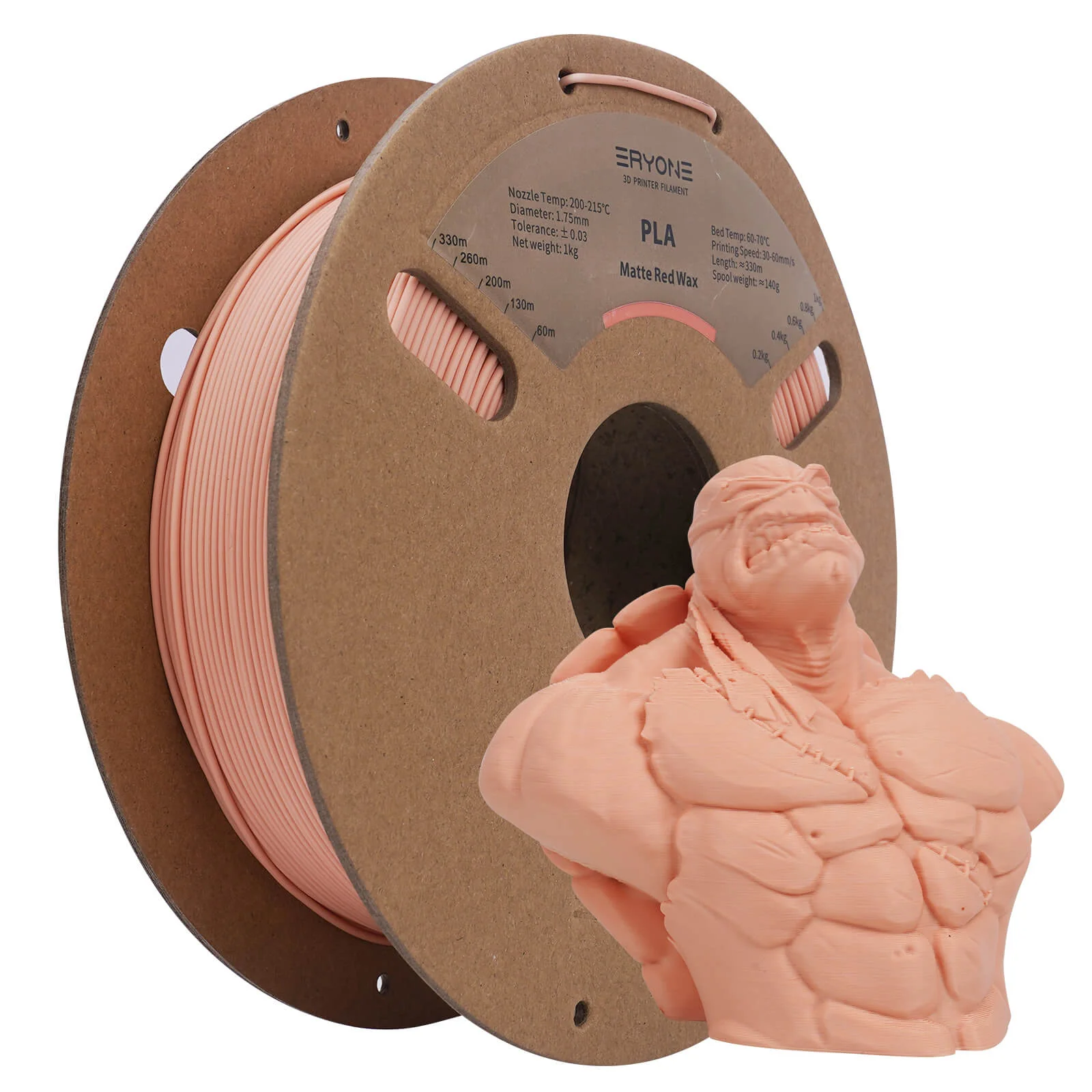 PLA Matte & Matte Rainbow Filament - 1.75mm±0.03mm (1kg) - Image 13