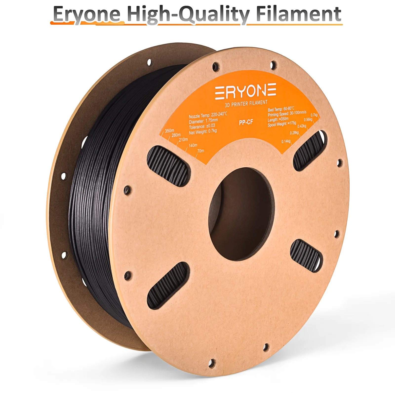 PP & PP-CF Filament - 1.75mm±0.03mm (900g) - Image 3