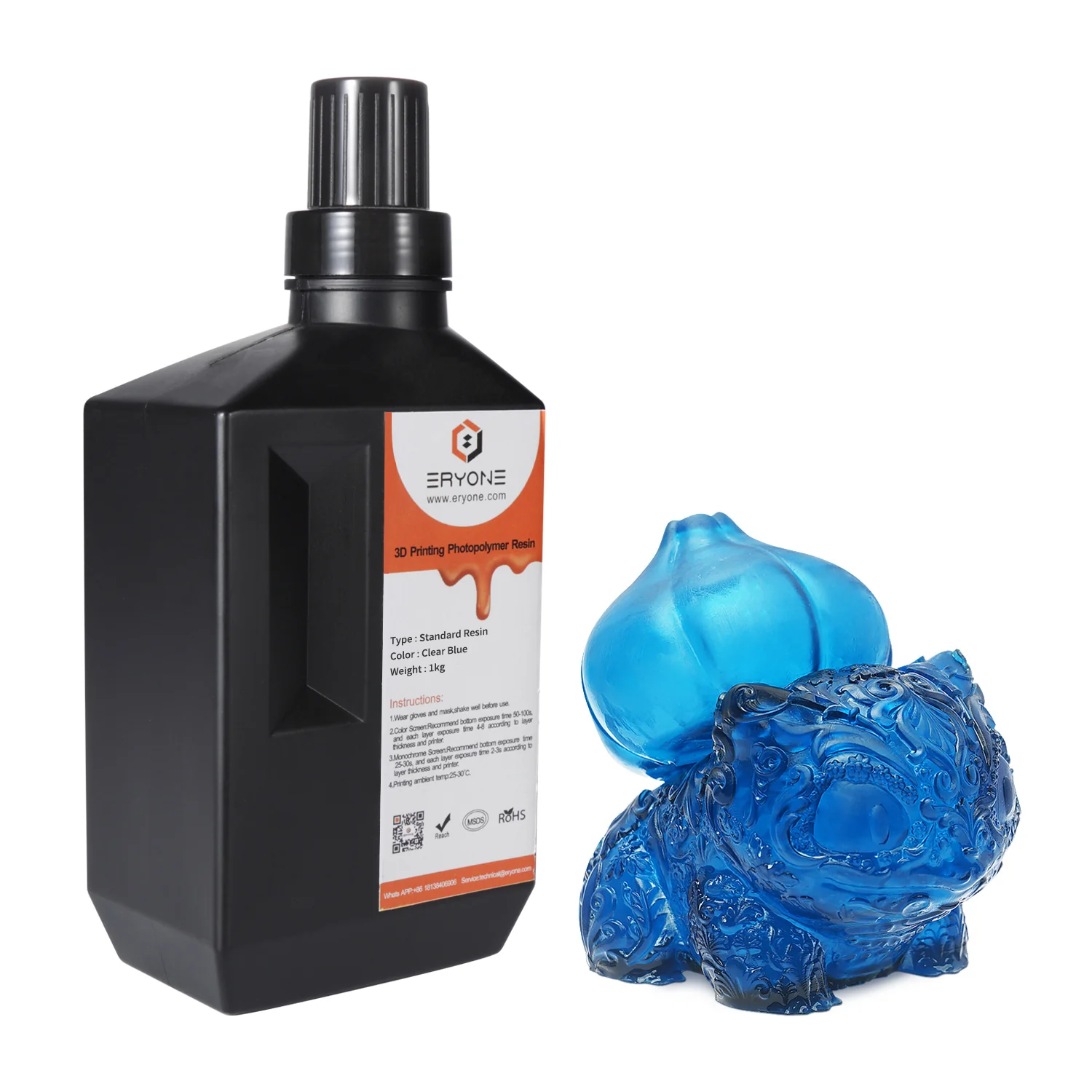 Super Low Odor Photopolymer Resin 1kG  (Ship to RU) - Image 9