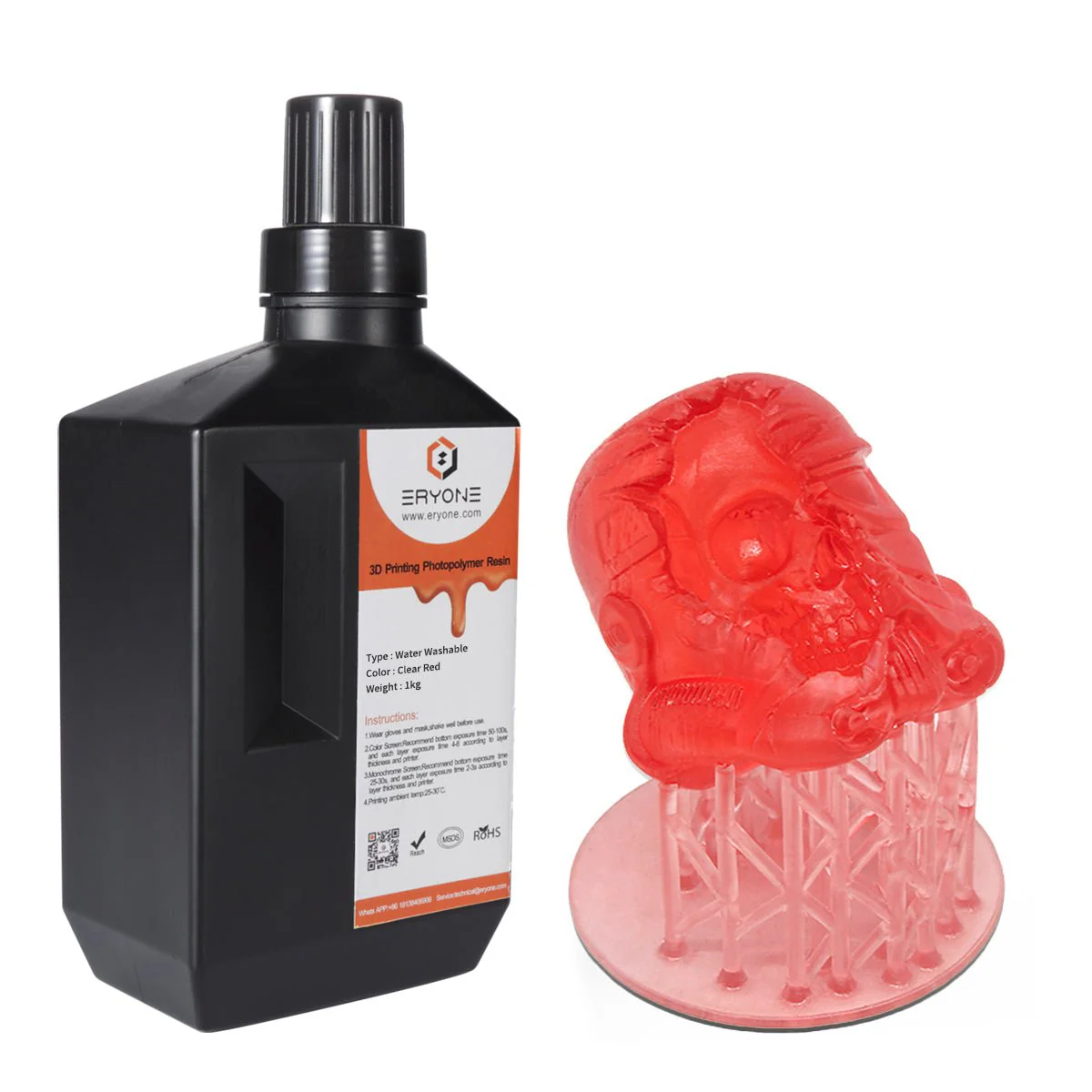 Water Washable 3D Printer Resin 1KG (Ship To RU) - Image 3