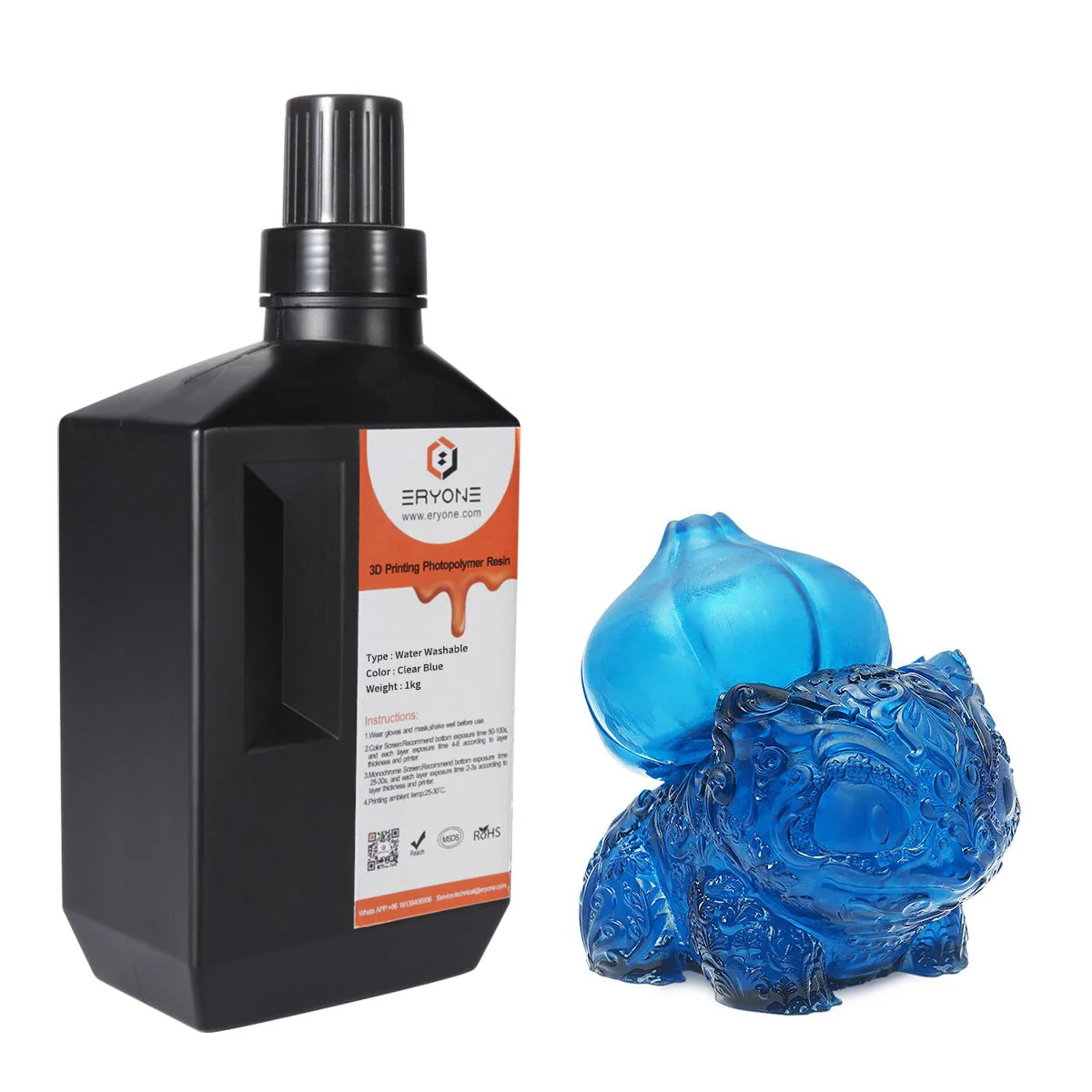 Water Washable 3D Printer Resin 1KG (Ship To RU) - Image 4