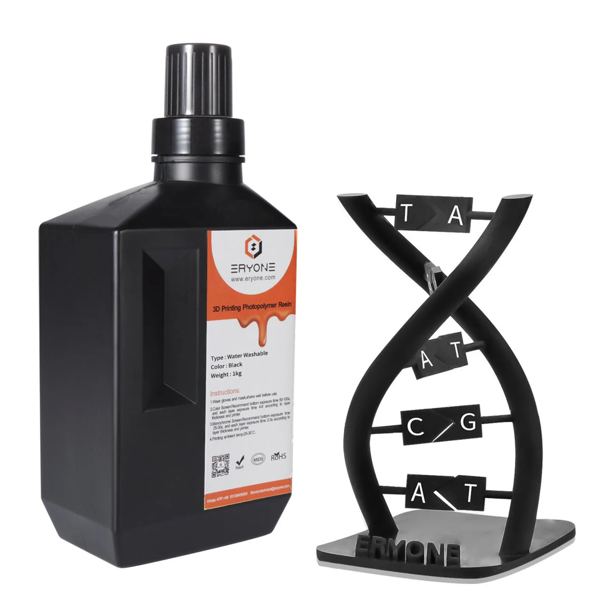 Water Washable 3D Printer Resin 1KG (Ship To RU) - Image 5